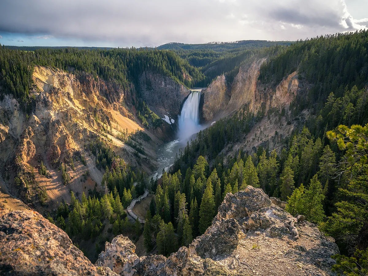 Grand Canyon of Yellowstone National Park.