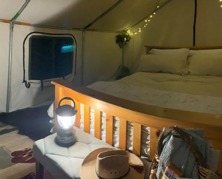 glamping-interior